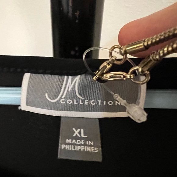 JM collection ladies extra large black dress - Picture 3 of 6